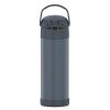 Thermos FUNtainer&reg; Stainless Steel Insulated Bottle w/Spout - 16oz - Stone Slate