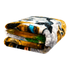 Plush Throw Blanket - Dog Pile - QUEEN BED 79"x 95" - Faux Fur Blanket For Beds, Sofa, Couch, Picnic, Camping