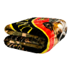 Plush Throw Blanket - Marine Red Bulldog TNT - QUEEN BED 79"x 95" - Faux Fur Blanket For Beds, Sofa, Couch, Picnic, Camping