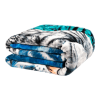Plush Throw Blanket - 12 White Tigers - QUEEN BED 79"x 95" - Faux Fur Blanket For Beds, Sofa, Couch, Picnic, Camping