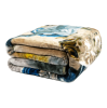 Plush Throw Blanket - 13 Horses - QUEEN BED 79"x 95" - Faux Fur Blanket For Beds, Sofa, Couch, Picnic, Camping