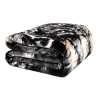 Plush Throw Blanket - Breakthrough Wolf - QUEEN BED 79"x 95" - Faux Fur Blanket For Beds, Sofa, Couch, Picnic, Camping