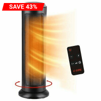 Space Heater Portable for Indoor Use 1500W 24" 5Core HTR T