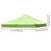 10X10ft EZ Pop Up Canopy Folding Gazebo/Light Green