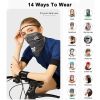 New Windproof Face Scarf Snood Outdoor Sunscreen Headscarf Scarves Wraps Bandana Random Color