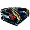 Plush Throw Blanket - Living the Dream - QUEEN BED 79"x 95" - Faux Fur Blanket For Beds, Sofa, Couch, Picnic, Camping
