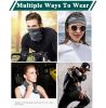 New Windproof Face Scarf Snood Outdoor Sunscreen Headscarf Scarves Wraps Bandana Random Color