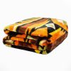 Plush Throw Blanket - Black Bear Lodge - QUEEN BED 79"x 95" - Faux Fur Blanket For Beds, Sofa, Couch, Picnic, Camping