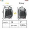 Space Heater Portable Electric Heaters for Indoor Use Tower Fast Oscillating Quiet 1500W Ceramic 13" 5 Core HTR H