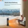 Space Heater Portable for Indoor Use 1500W 24" 5Core HTR T