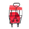 Shopping Beach Cart Folding Wagon (Red)