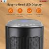 Space Heater Portable for Indoor Use 1500W 24" 5Core HTR T