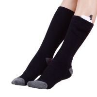 Warm Charging Heating Socks (Color: Black)