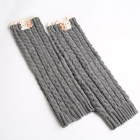 Thermal boot cover lace foot cover (Color: Grey)