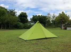 Ultra-Light 1-2 People Outdoor  Camping Tent (Color: GREEN)