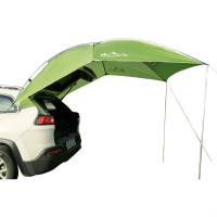 Outdoor Travel Self-driving Car Camping Camping Side Roof Car Upper Side (Color: GREEN)