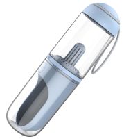 Pet Life Â® 'PYURE' Handheld Travel Filtered Water Feeder (Color: Blue)
