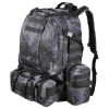 Camping Backpack(black pythons grain)