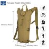 Tactical Hydration Pack 3L Water Bladder Adjustable Water Drink Backpack for Hiking Cycling Climbing Running