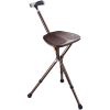 Walking Stick with Seat Copper