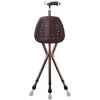 Walking Stick with Seat Copper