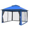 Tent Top Blue and Black