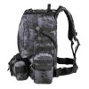 Camping Backpack(black pythons grain)