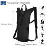Tactical Hydration Pack 3L Water Bladder Adjustable Water Drink Backpack for Hiking Cycling Climbing Running