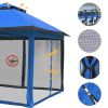 Tent Top Blue and Black